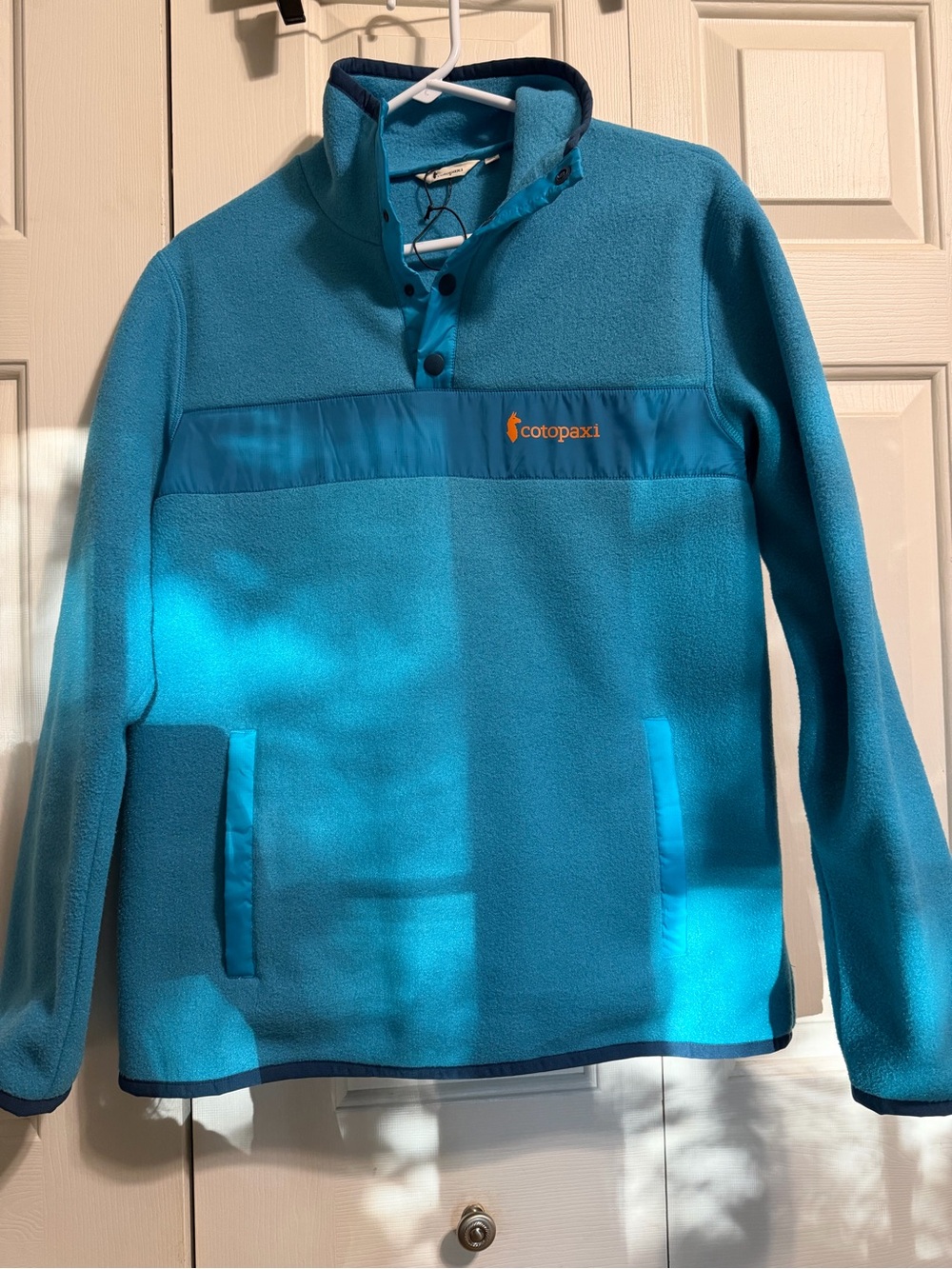 Cotopaxi Womens Teal Fleece Pullover Jacket